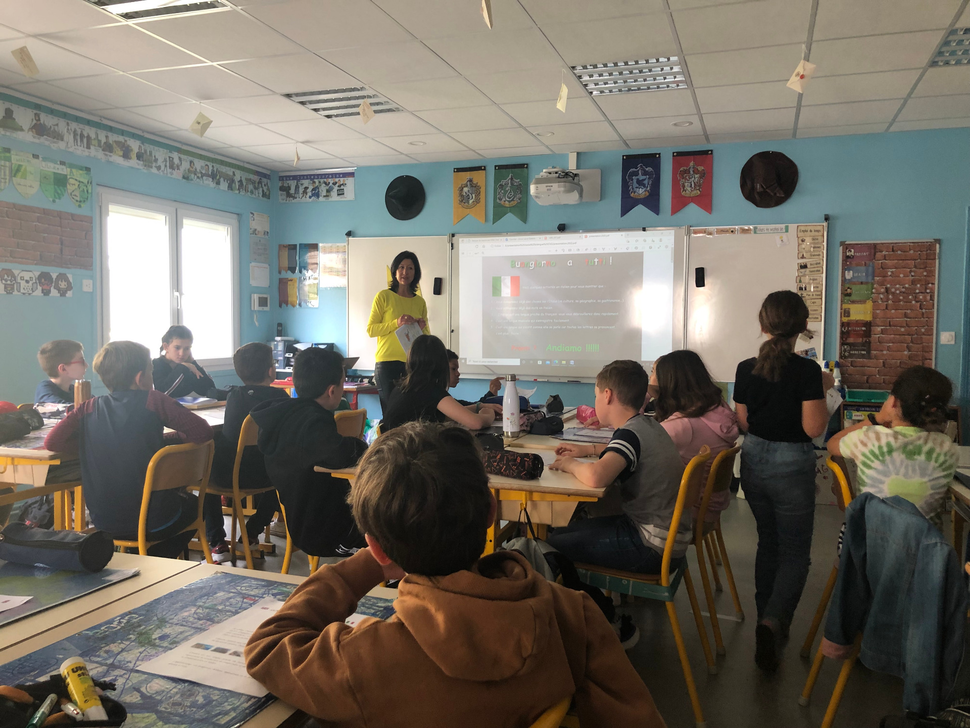 Un vendredi sous le signe de l’Italie CM2 Ecolesainteeulalie